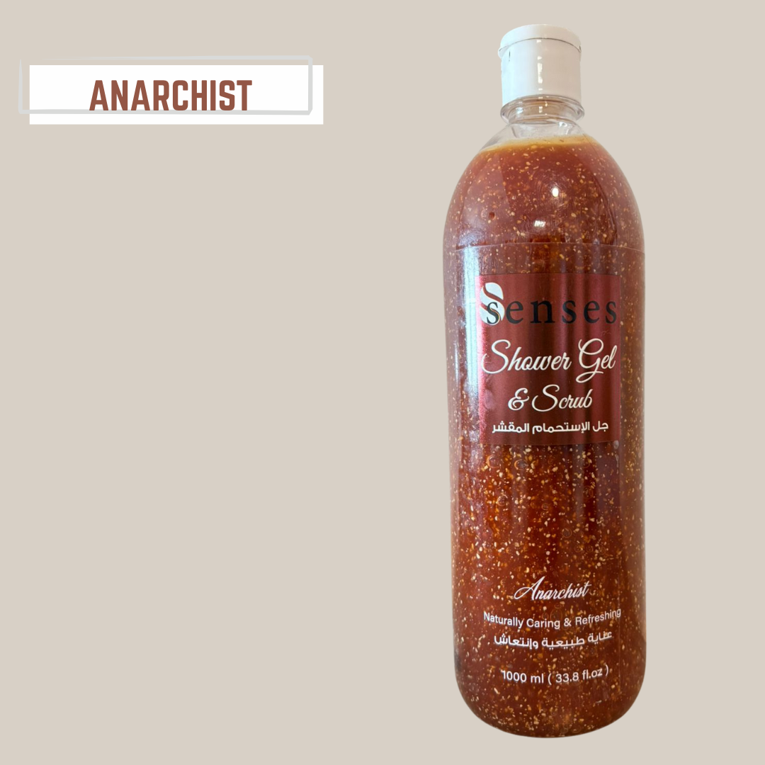 Senses Shower Gel & Scrub – 1000ml