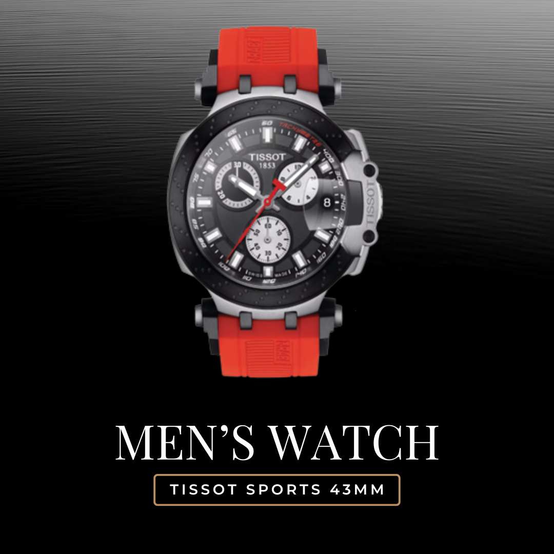Tissot T-Race Chronograph 43mm Men’s Watch – Model T115.417.27.051.00