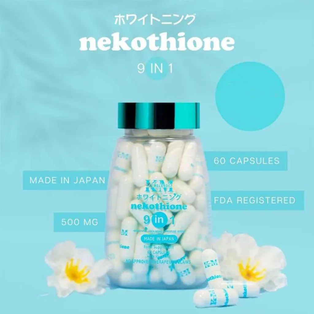 KM Nekothione 9 IN 1 Food Supplement 60 Capsules Made in Japan