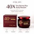 Jennie Moon 40x Pro Derma Plus Body Booster – Whitening & Hydrating Skin Repair Cream 250g | 40x Active Ingredients Whitening Complex