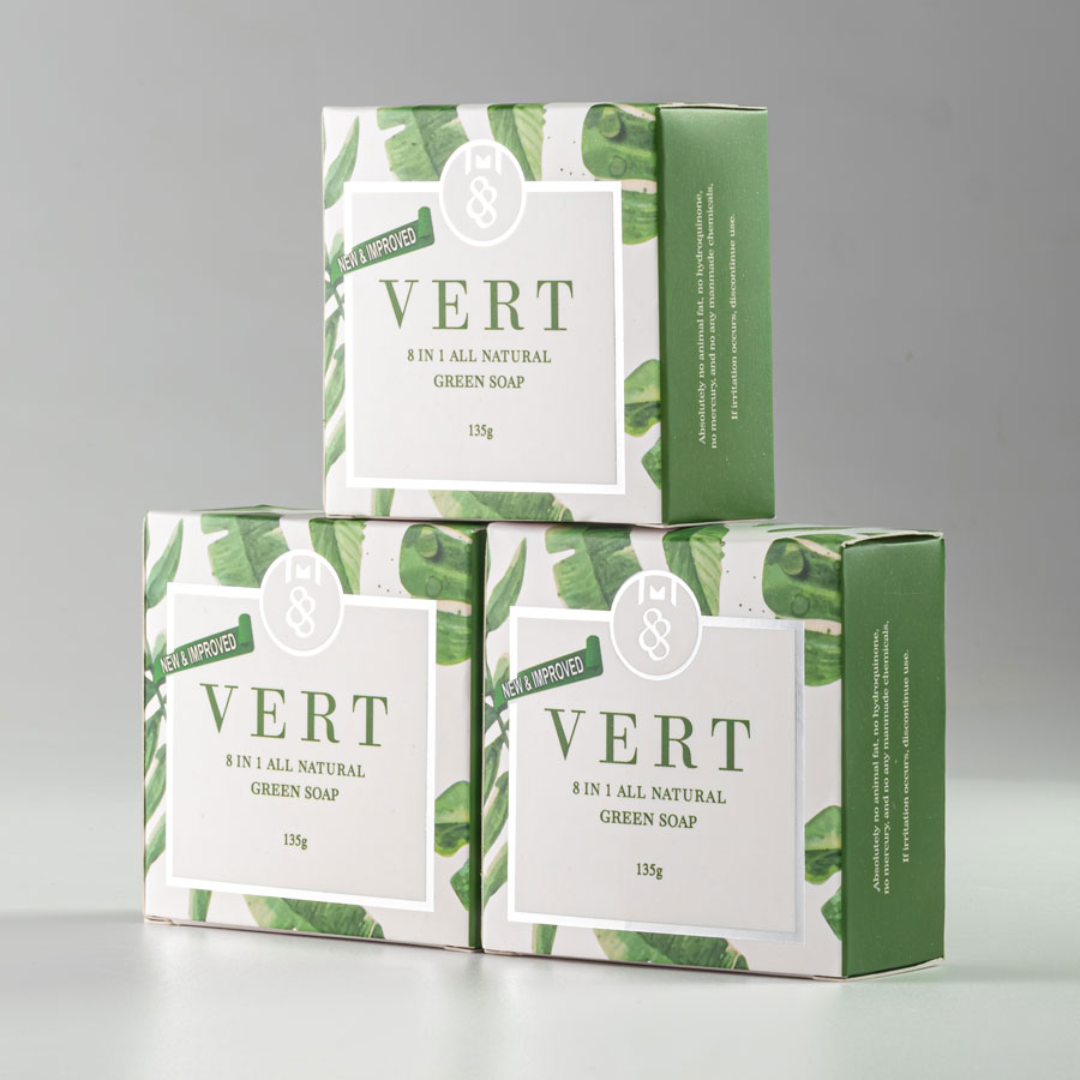 Vert 8-1 All Natural Green Soap 135g