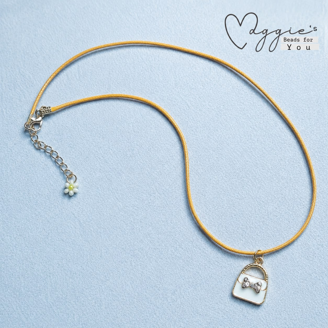 Mini Handbag Pendant Necklace