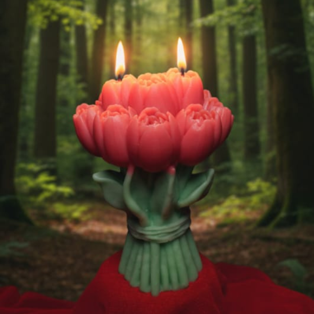 Twin Bloom - Vanilla Scented Candles