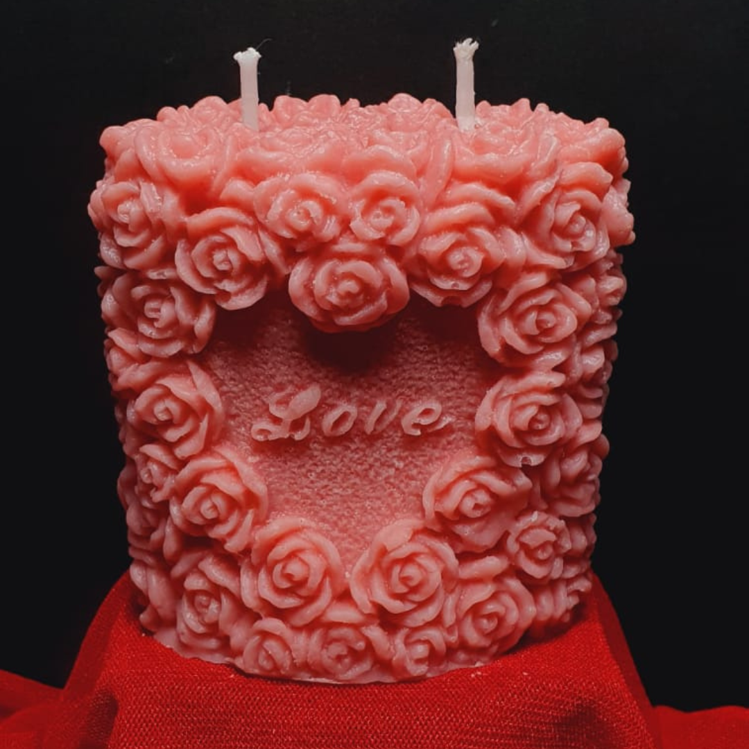 Love in Bloom - Vanilla Scented Candles