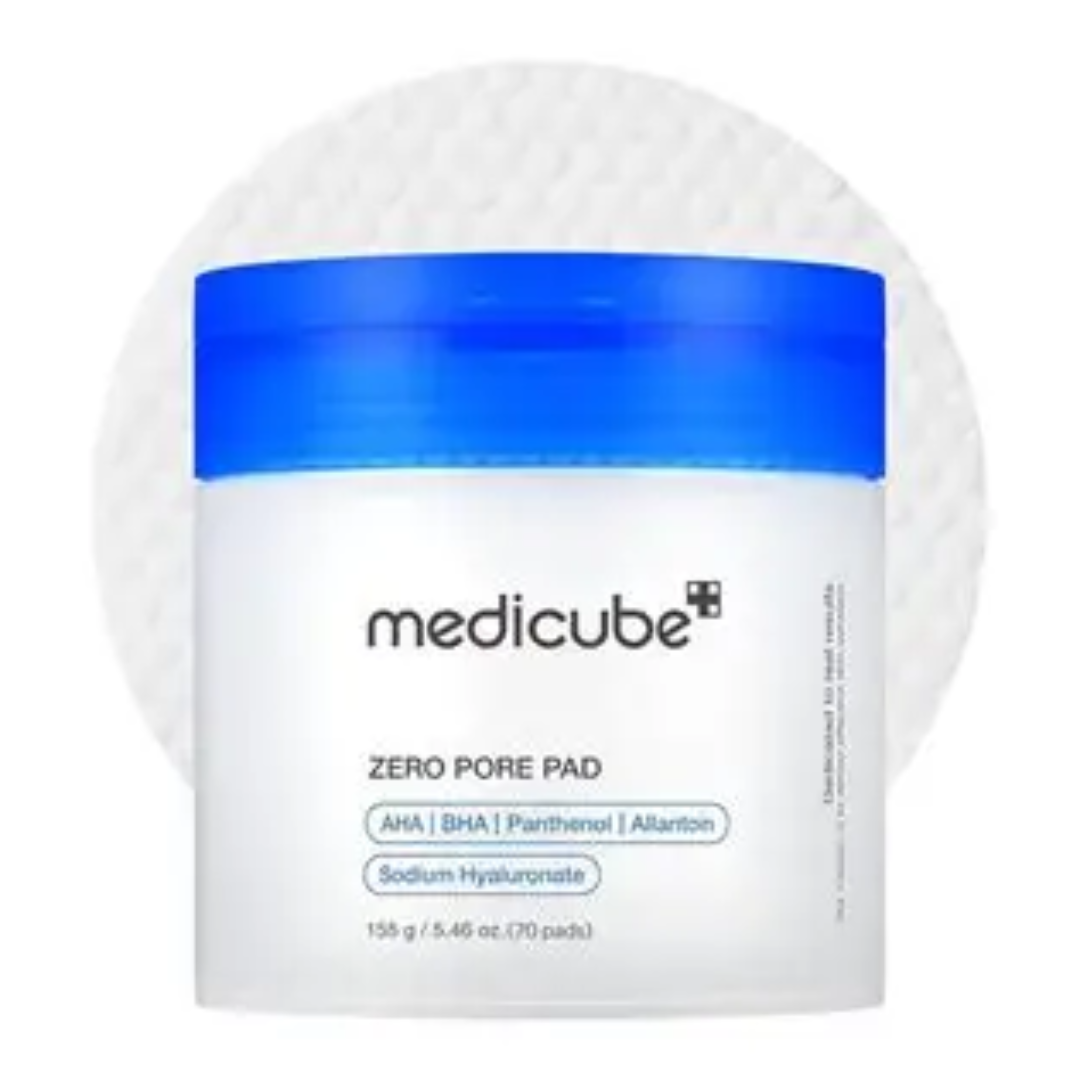 Medicube Zero Pore Pad — Exfoliating & Pore Refining Toner Pads (155g / 70 Pads)