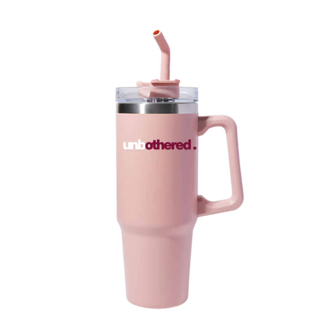 The “Unbothered.” Tumbler 900mL