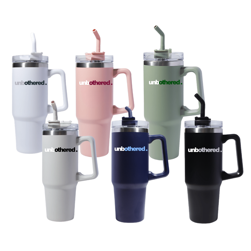 The “Unbothered.” Tumbler 900mL