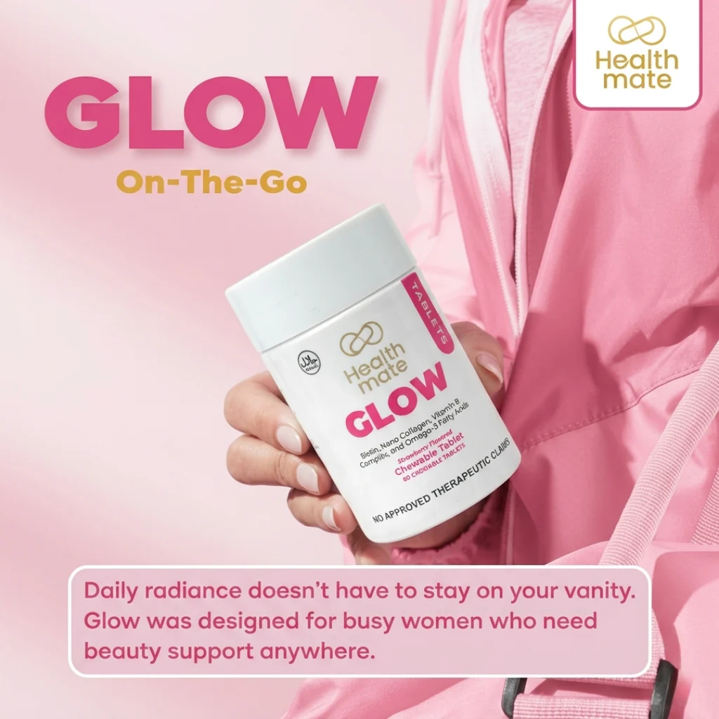 Healthmate Glow Chewable Tablets – 60 Tablets