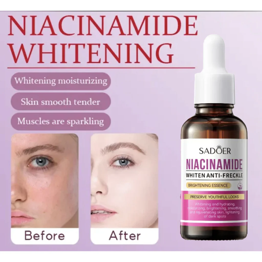 Sadoer Niacinamide Whiten Anti-Freckle Brightening Essence – 30ml