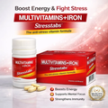 Multivitamins + Iron (Stresstabs) Tablet the Anti-Stress Vitamin Formula