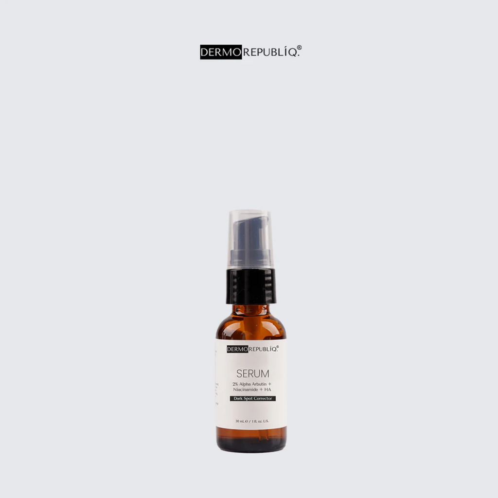 Dermorepubliq 2% Alpha Arbutin + Niacinamide + HA Dark Spot Corrector Serum 30ml