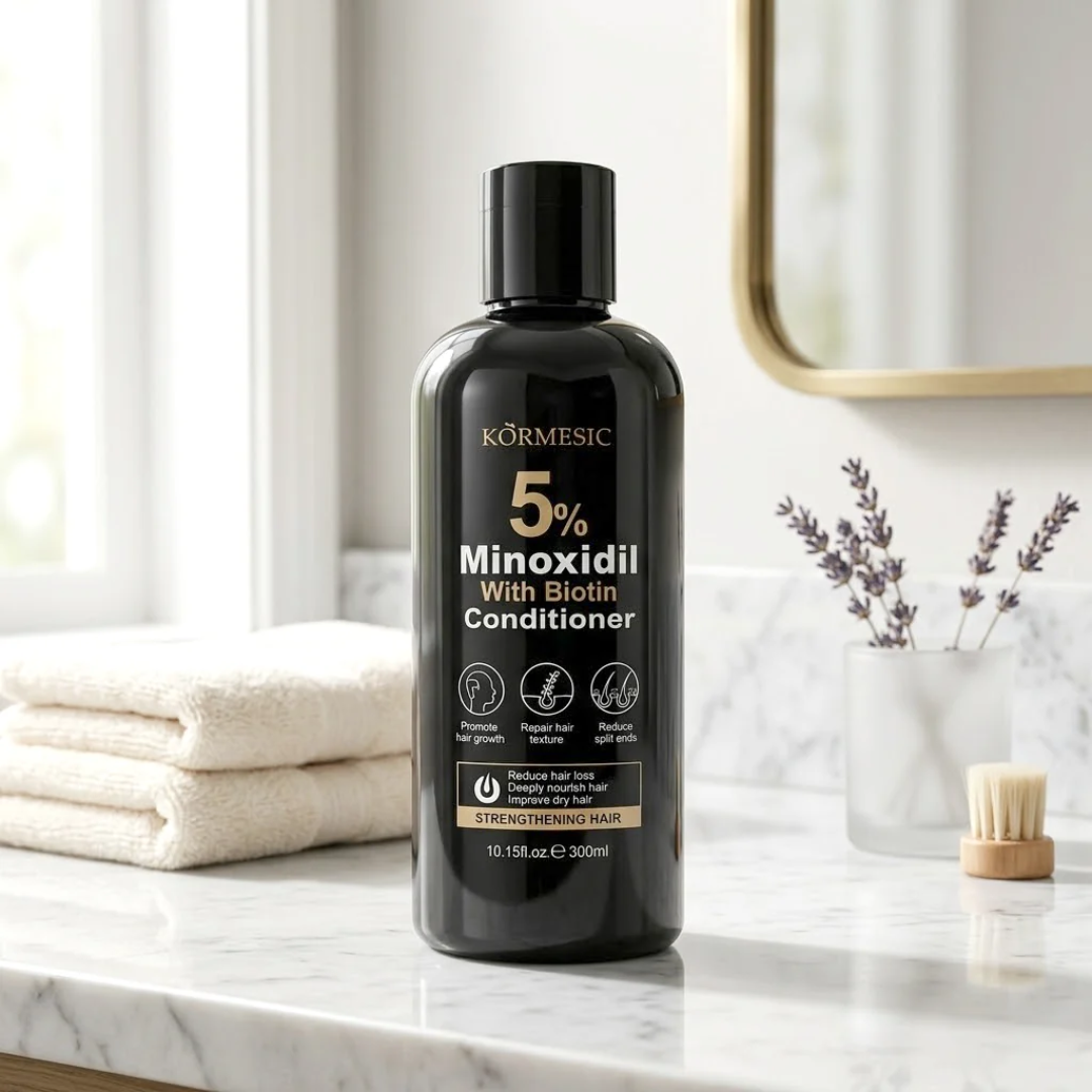 KORMESIC 5% Minoxidil with Biotin Strengthening Conditioner – 300mL