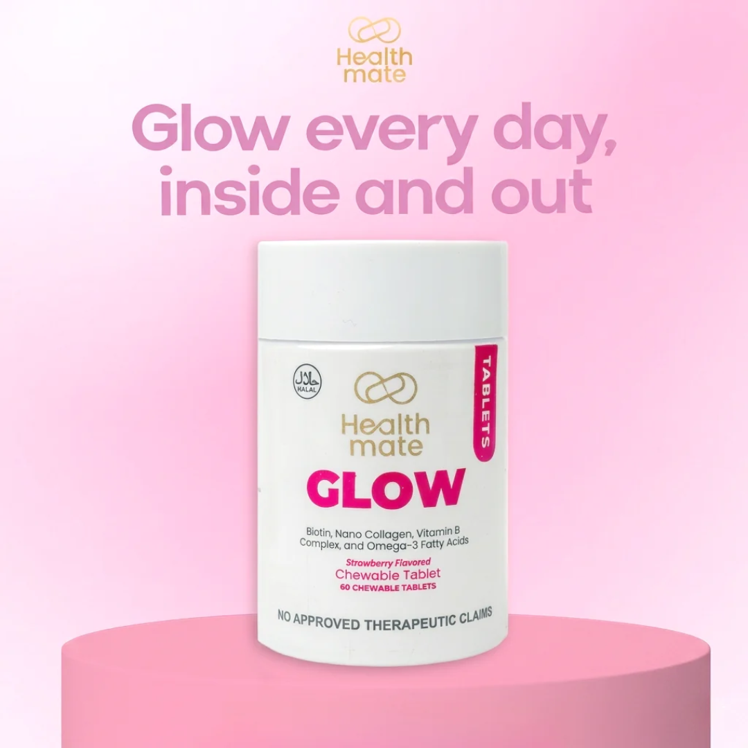 Healthmate Glow Chewable Tablets – 60 Tablets