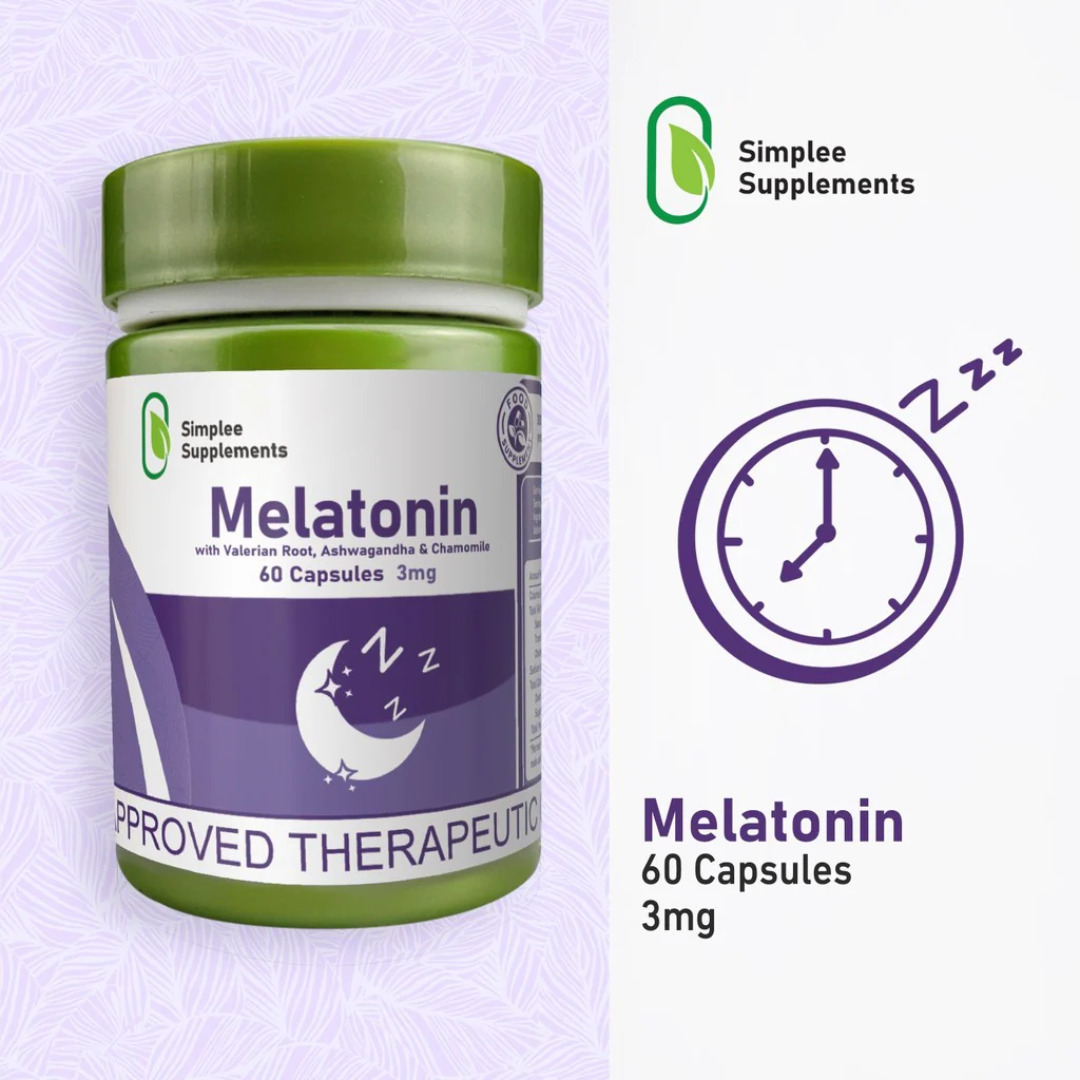 Simplee Supplements Melatonin – 60 capsules