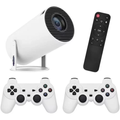 Wireless Retro Game Console with Multifunctional Projector Plug, Play TV Video Game Stick and Remote