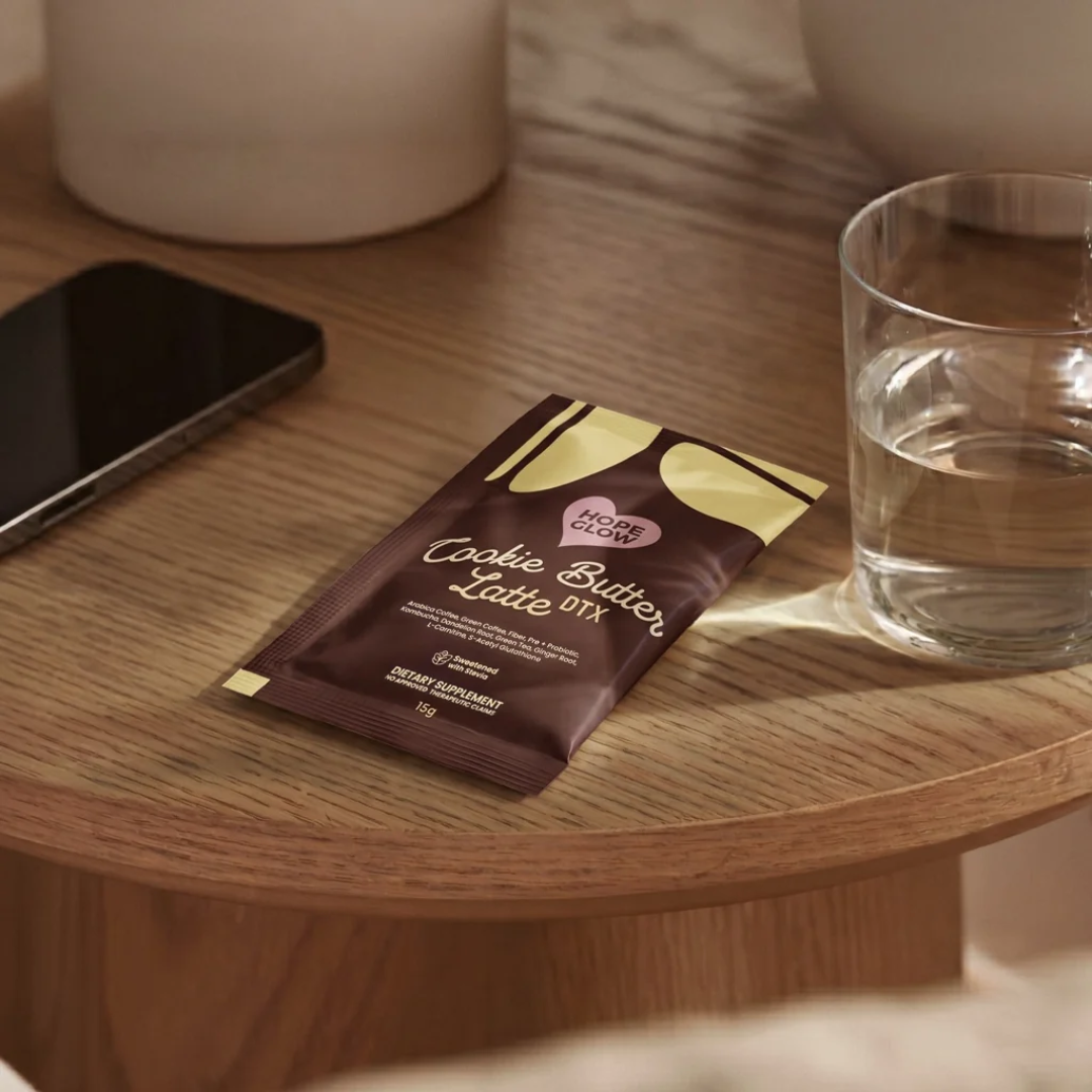 Luna Aura Hope Glow Cookie Butter Latte DTX – 8 Sachets (120g)