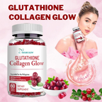 Nature Glow Glutathione Collagen Glow Cranberry – 60 Gummies