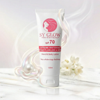 SY Glow Extreme Hand & Body Lotion SPF 70 120mL | Hydrating Body Lotion with Sun Protection