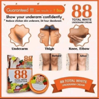 88 Total White Underarm Cream - 35g