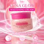 BMRS YUNA Glow Body Cream 200ml | Brightening Moisturizer with Glutathione, Placenta & Dragon Blood Extract