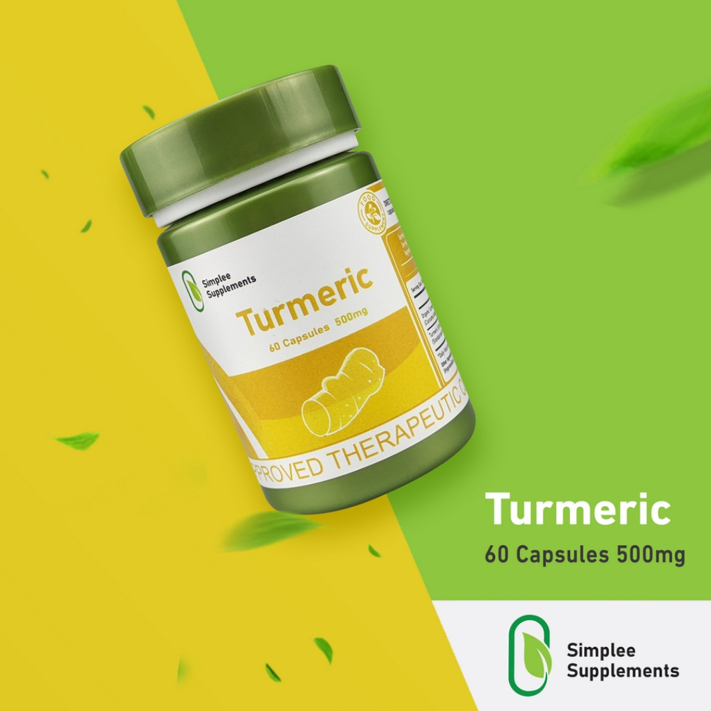 Simplee Supplements Turmeric - 500mg