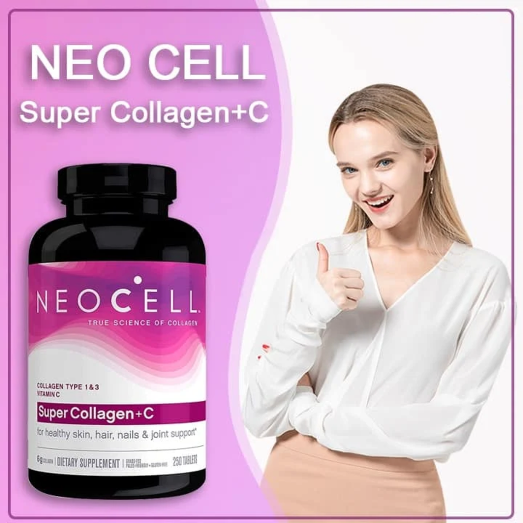 NeoCell Super Collagen + C | Collagen Type 1 & 3 with Vitamin C for Skin, Hair, Nails & Joints