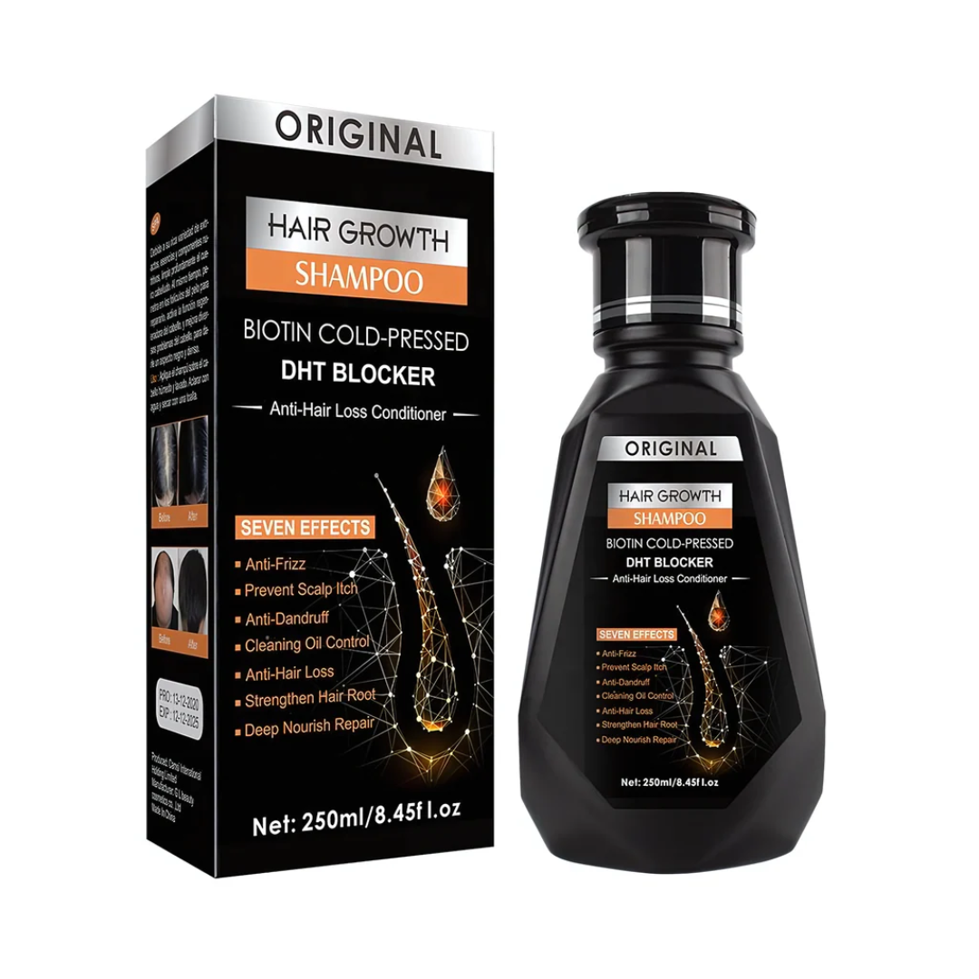 Original Biotin Cold-Pressed DHT BLOCKER Hair Growth Shampoo Formbo- 250ML