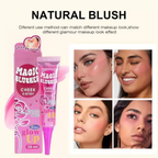 Kiss Beauty Magic Blusher Cheek Color Rose Glow Up - 30ml