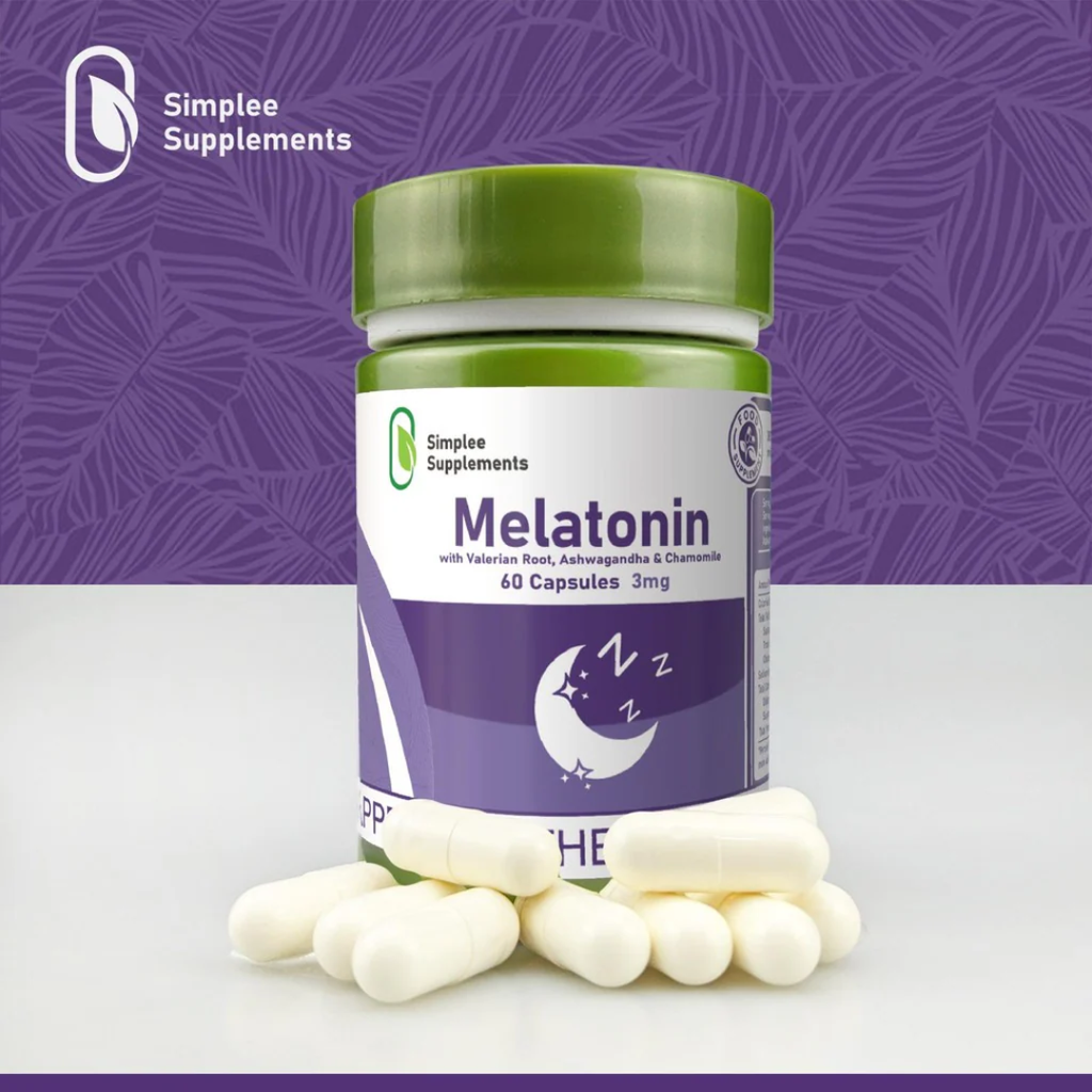Simplee Supplements Melatonin – 60 capsules