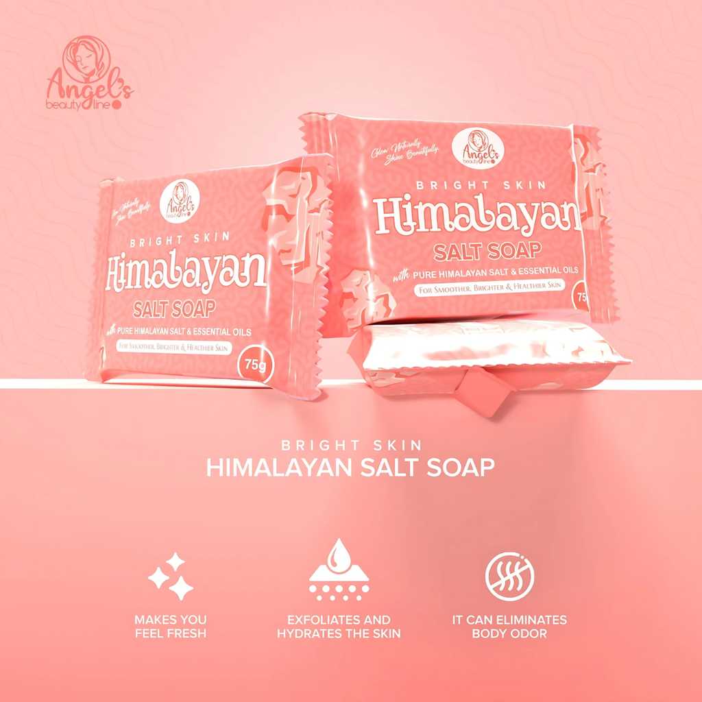 Angel’s Beautyline Bright Skin Himalayan Salt Soap – 75g