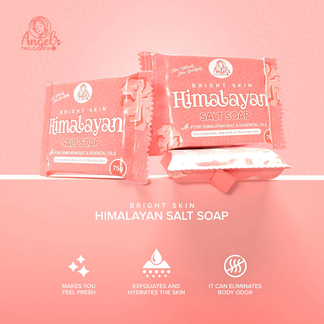 Angel’s Beautyline Bright Skin Himalayan Salt Soap – 75g