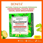 BONITA Tawas Calamansi Persimmon Soap 80g | Brightening Face & Body Soap with Niacinamide