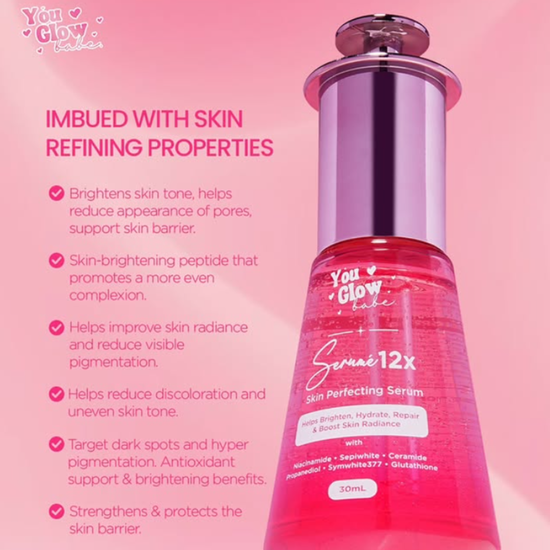 You Glow Babe Serumé 12X Skin Perfecting Serum – 30mL