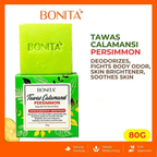 BONITA Tawas Calamansi Persimmon Soap 80g | Brightening Face & Body Soap with Niacinamide