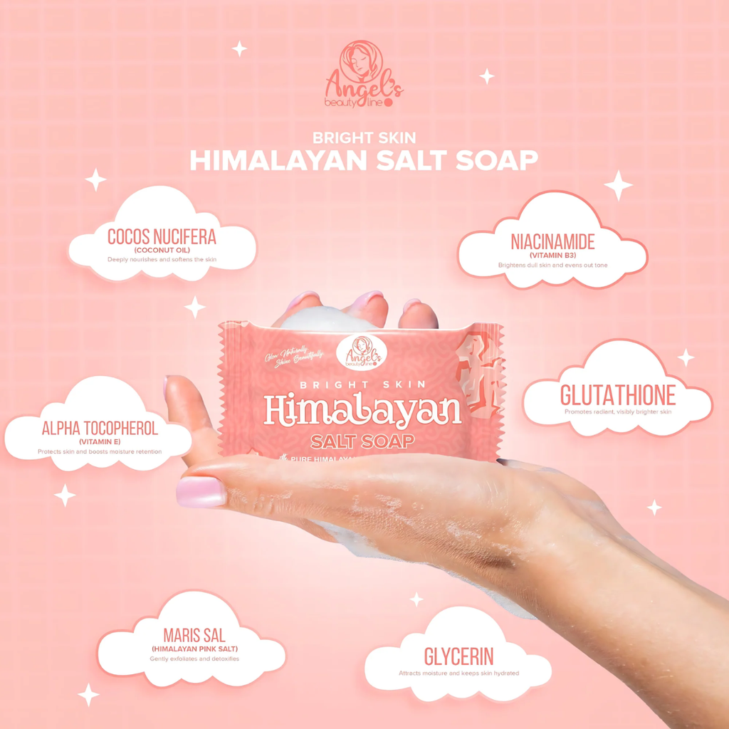 Angel’s Beautyline Bright Skin Himalayan Salt Soap – 75g