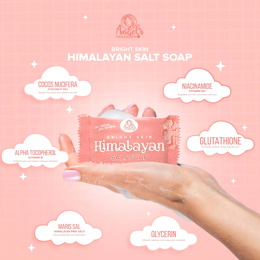 Angel’s Beautyline Bright Skin Himalayan Salt Soap – 75g