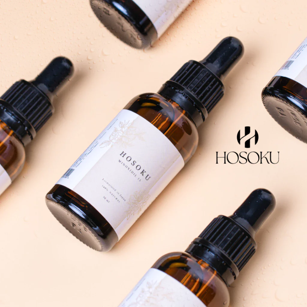 HOSOKU Minoxidil 15% Hair Regrowth Oil – 30ml
