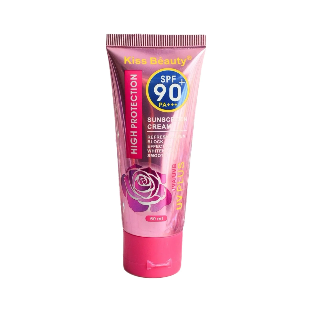 Kiss Beauty Whitening Sunscreen Cream SPF 90+ PA+++ - 60ml