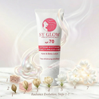 SY Glow Extreme Hand & Body Lotion SPF 70 120mL | Hydrating Body Lotion with Sun Protection