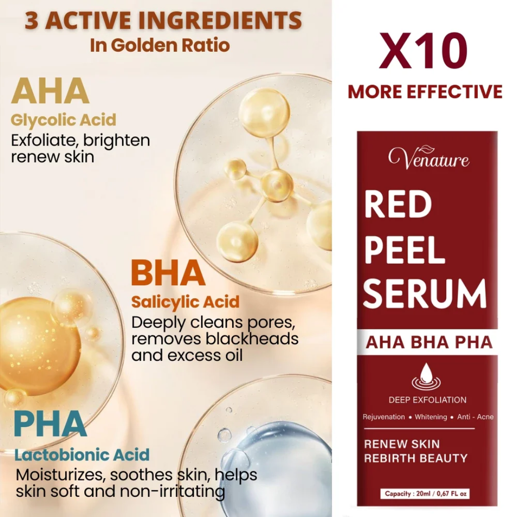 Venature Red Peel Serum - 20mL