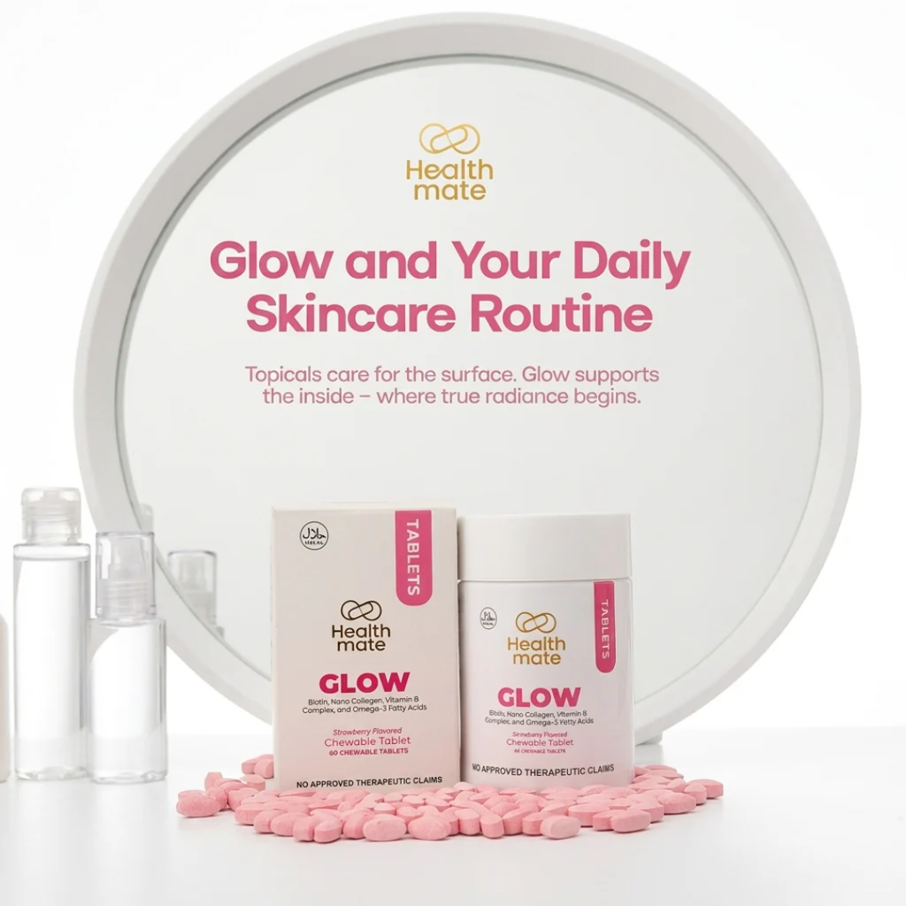 Healthmate Glow Chewable Tablets – 60 Tablets