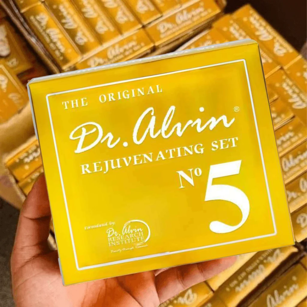 Dr. Alvin The Original Rejuvenating Set No. 5 | Complete 4-Step Skincare Set