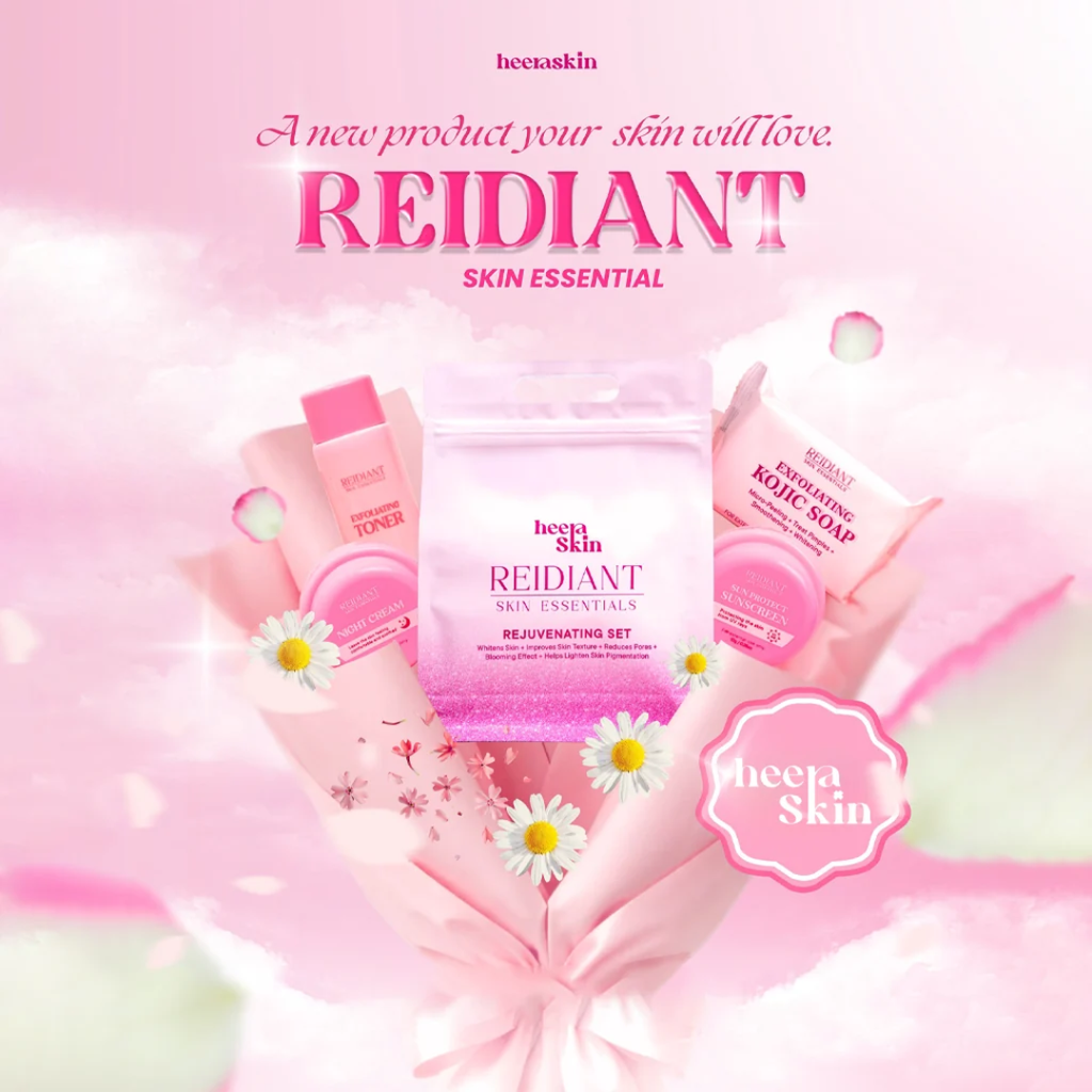 Heera Skin Reidiant Skin Essentials Rejuvenating Set | Complete 4-Step Skincare Set