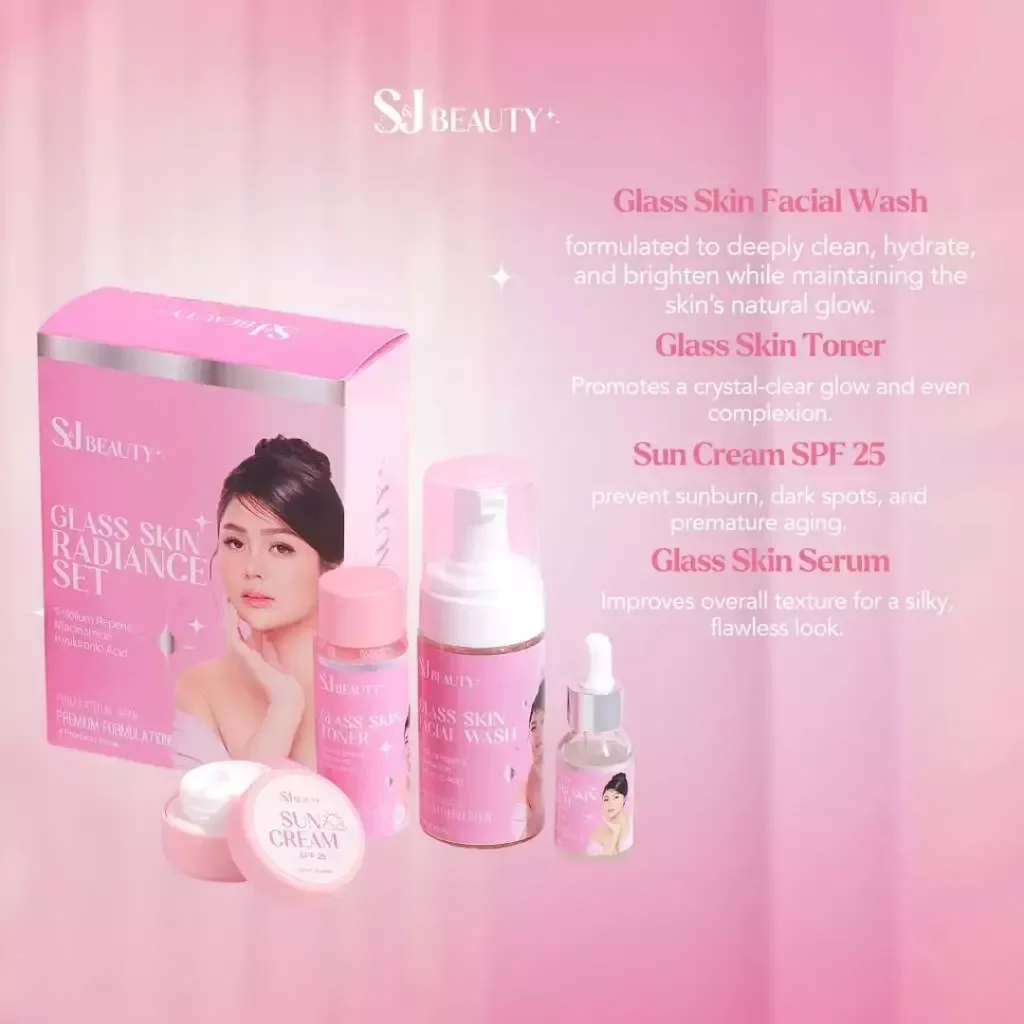 S&J Beauty Glass Skin Radiance Set