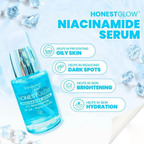Honest Glow 5% Niacinamide Serum 30ml | Brightening & Pore Care Facial Serum