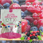 JOJI Secret Young Gluta Collagen DTX Mixed Berry | Glutathione & Marine Collagen Drink (10 Sachets × 20g)