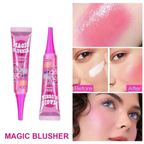 Kiss Beauty Magic Blusher Cheek Color Rose Glow Up - 30ml