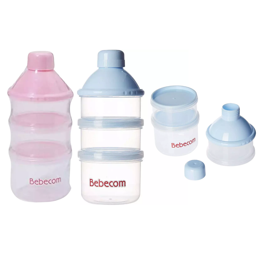 Bebecom Three Layered Milk Powder Plastic Bottle