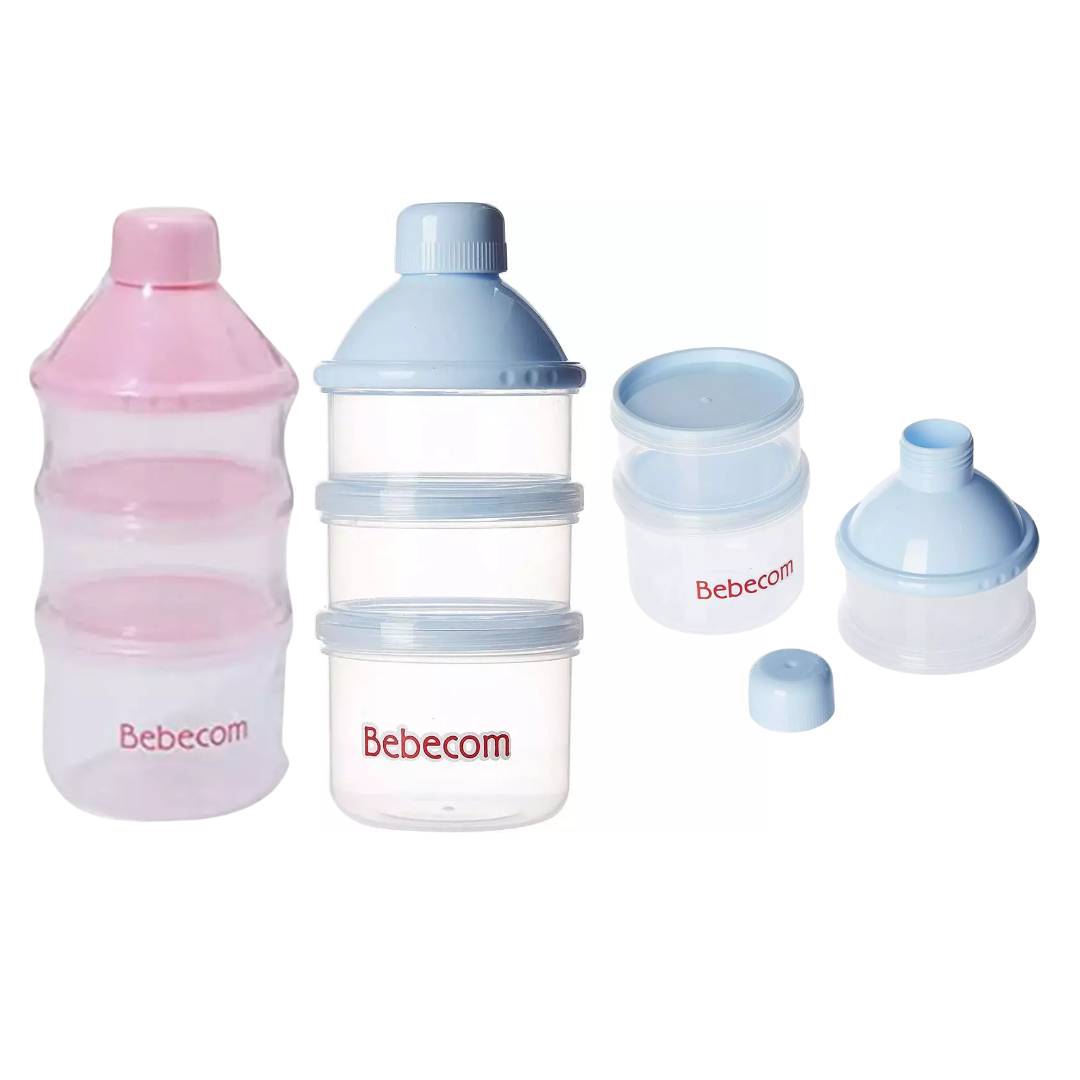 Bebecom Three Layered Milk Powder Plastic Bottle