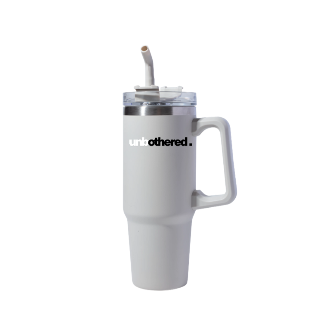 The “Unbothered.” Tumbler 900mL